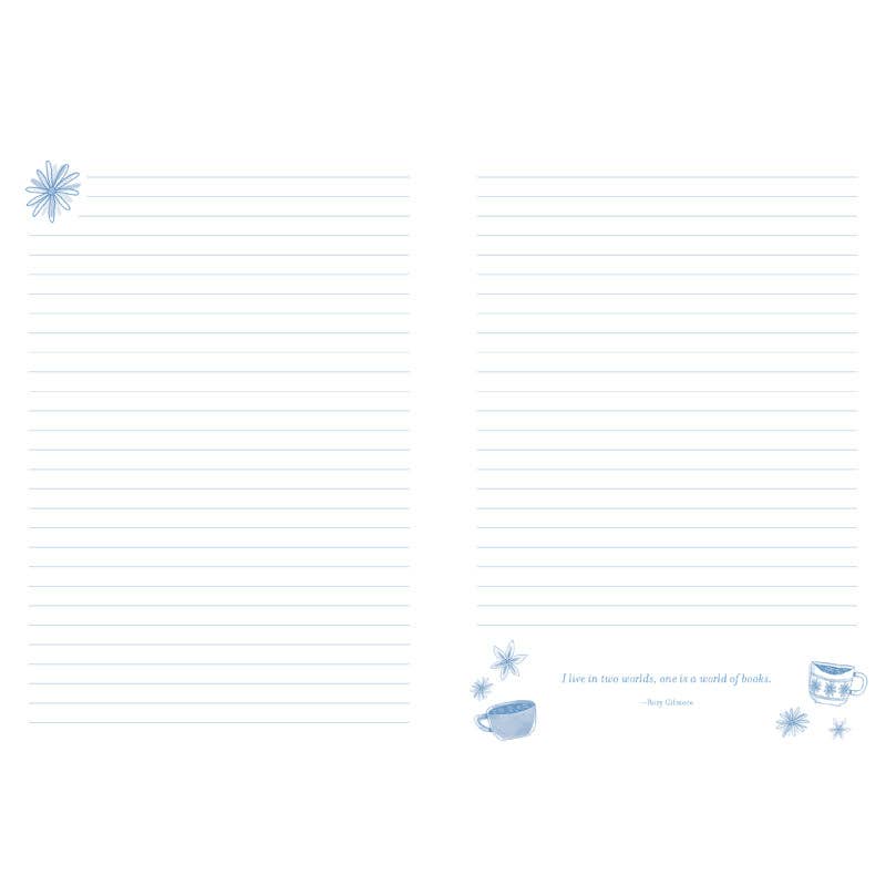 Gilmore Girls Embroidered Journal