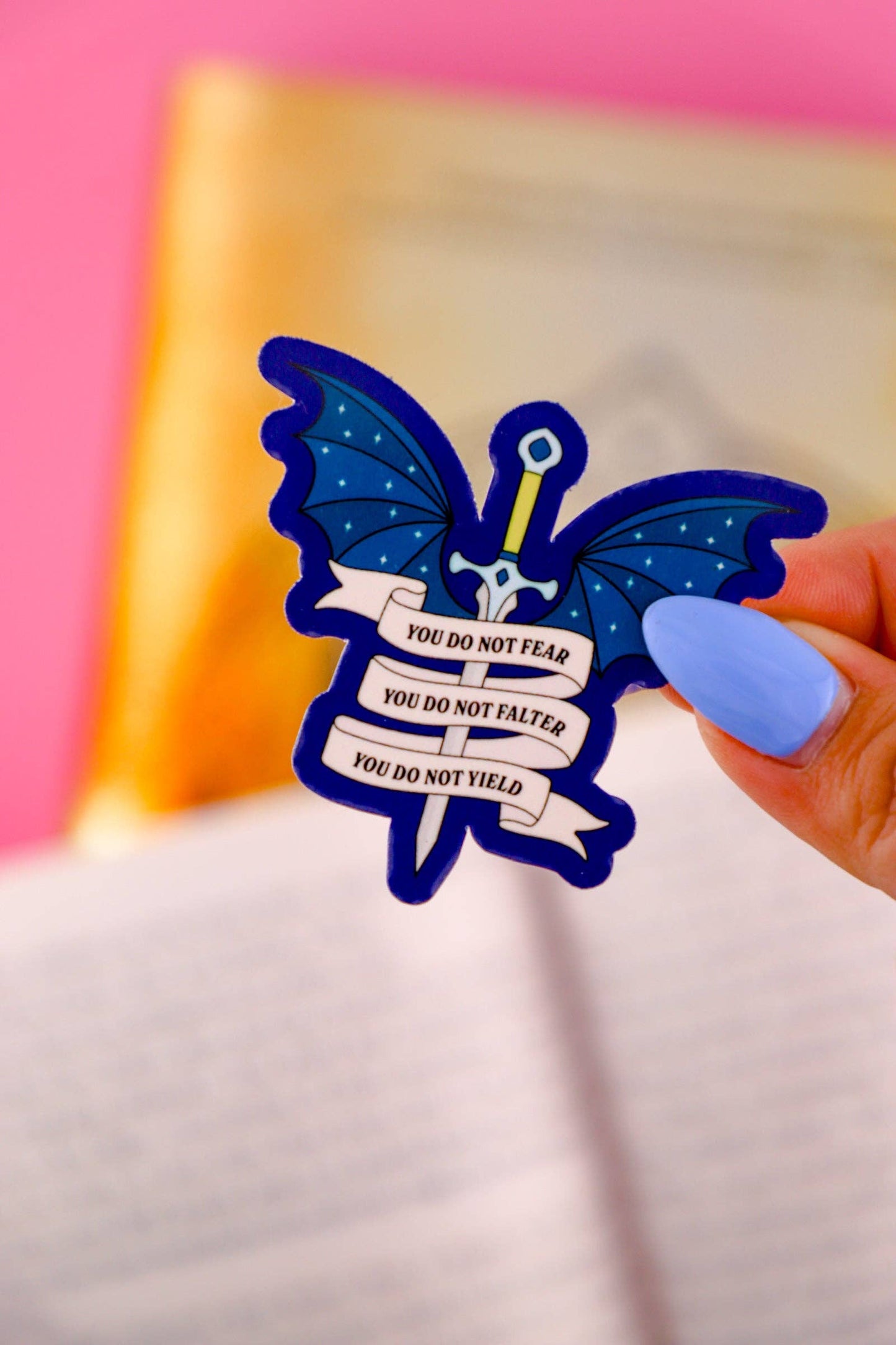 You Do Not Yield Sticker