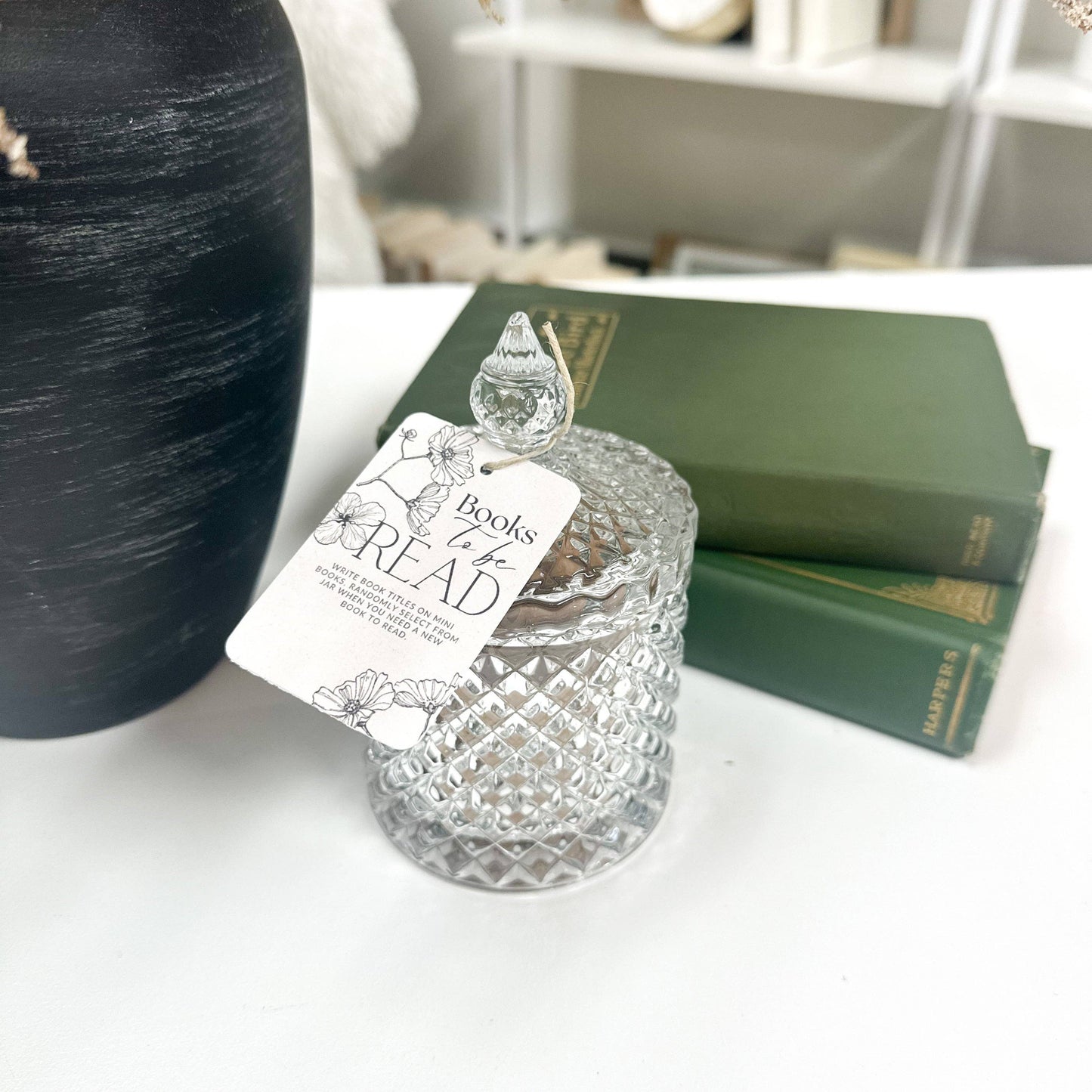 Books To Be Read Jar, Book Related Gift