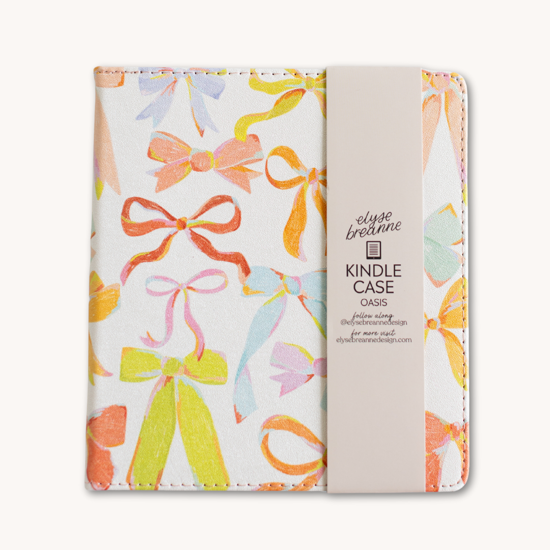 Rainbow Bows Kindle Case: Kindle Paperwhite (11th Generation)