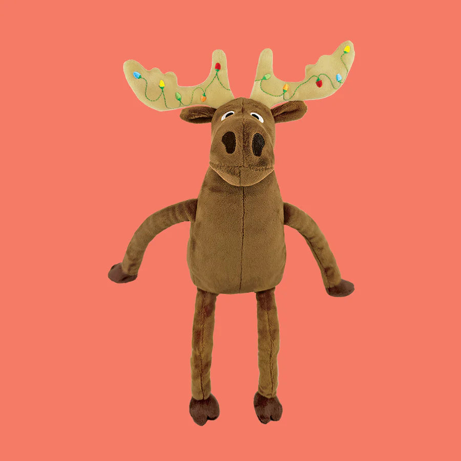 Elmore The Christmas Moose - stuffed