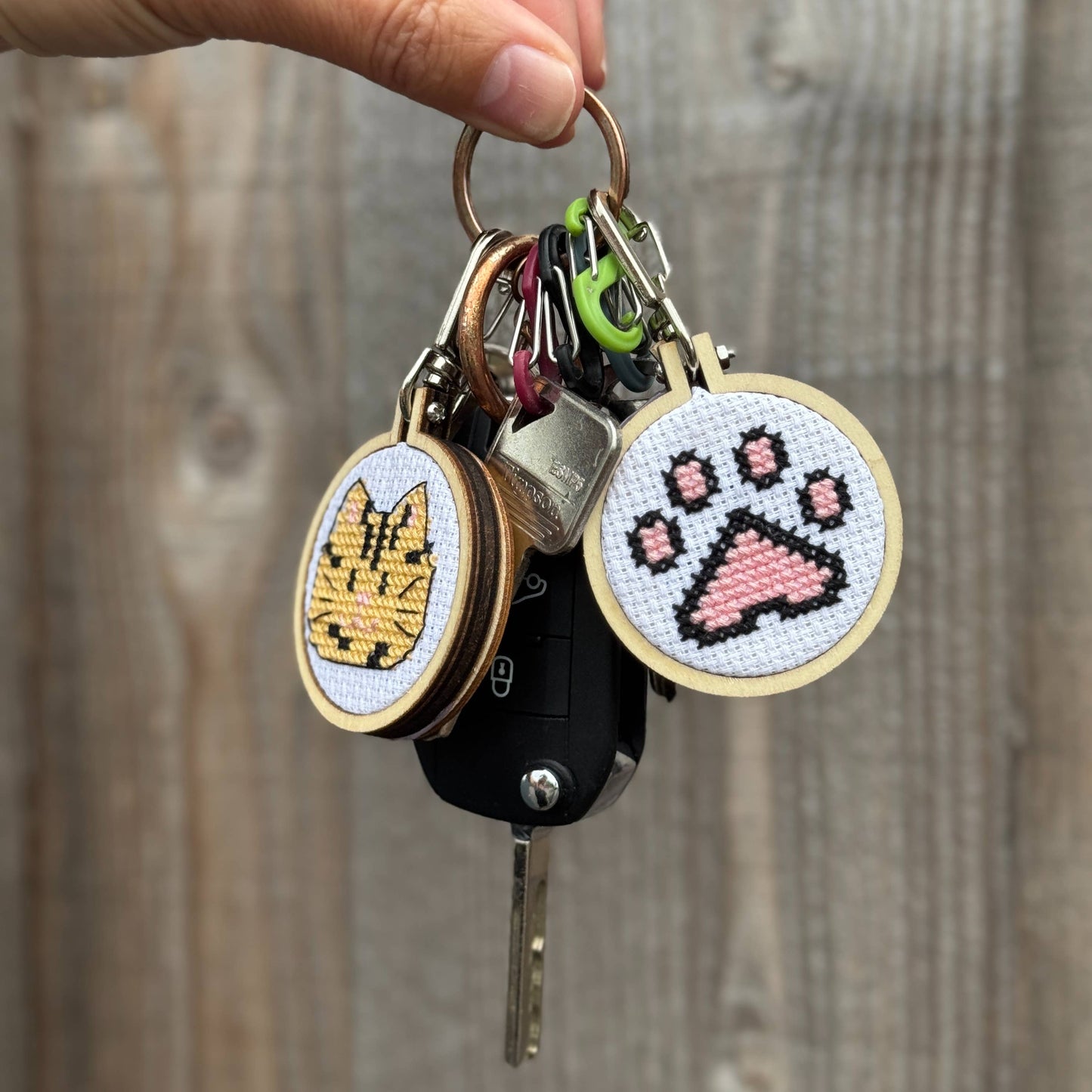 'I Love You Cherry Much' Mini Matchbox Cross Stitch Kit