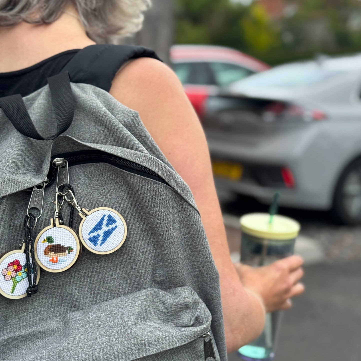 You Grow Girl! Mini Matchbox Cross Stitch Kit