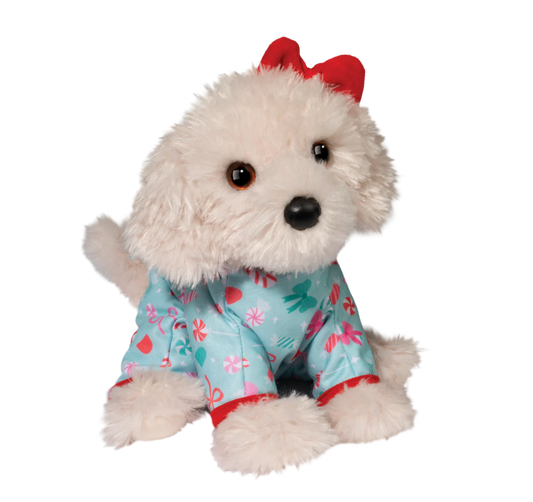 Puppy in PJs - Christmas