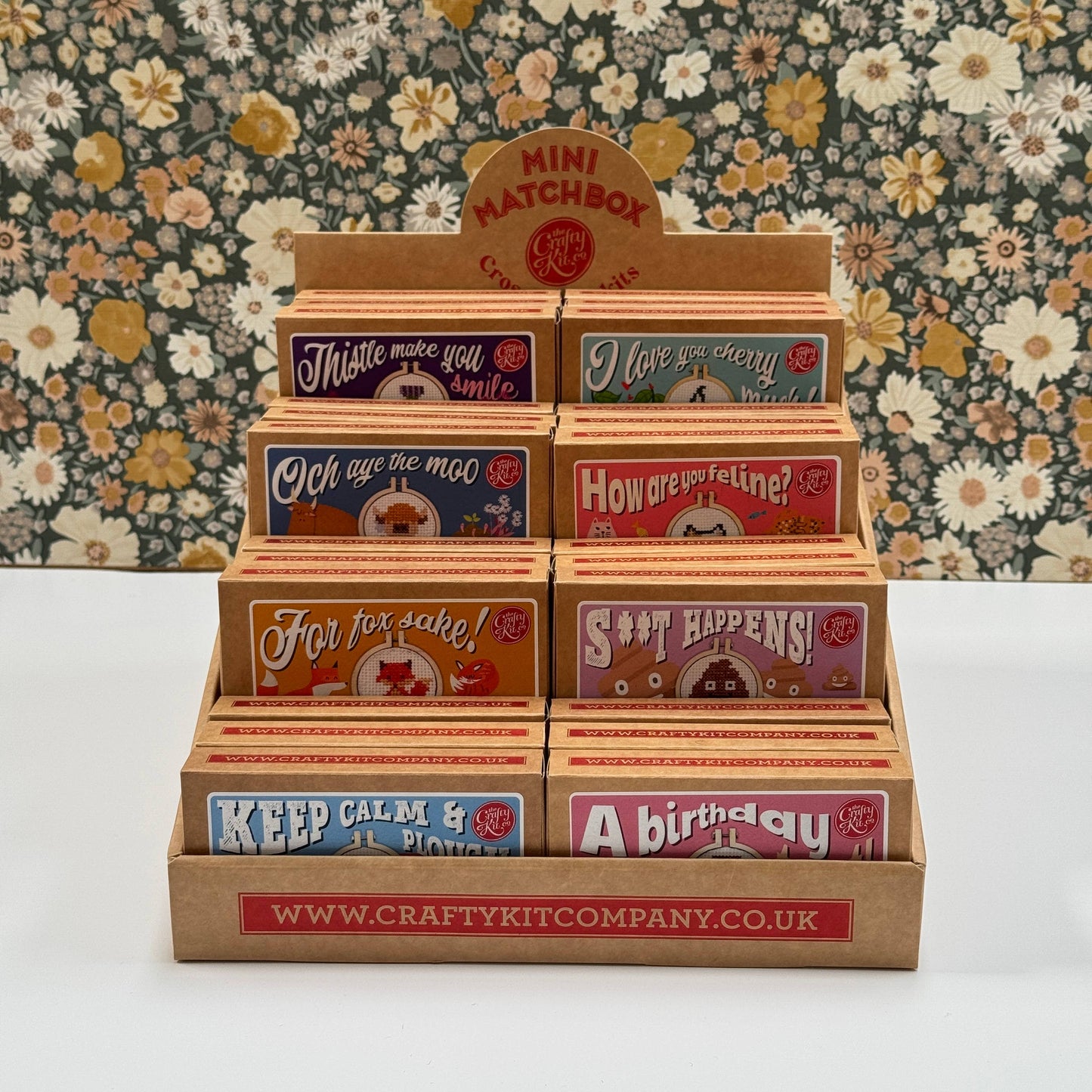 'You're One in a Melon' Mini Matchbox Cross Stitch Kit