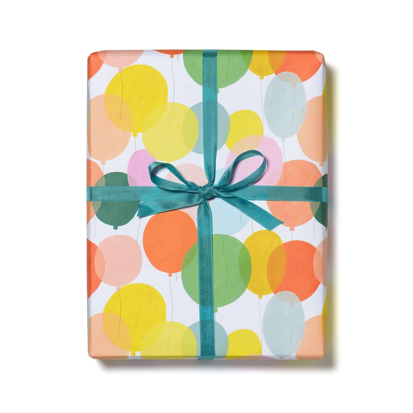 Birthday Balloons birthday wrapping paper: Rolls of 3 sheets