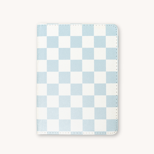 Blue Checker Kindle Case: Kindle Paperwhite (12th Generation)