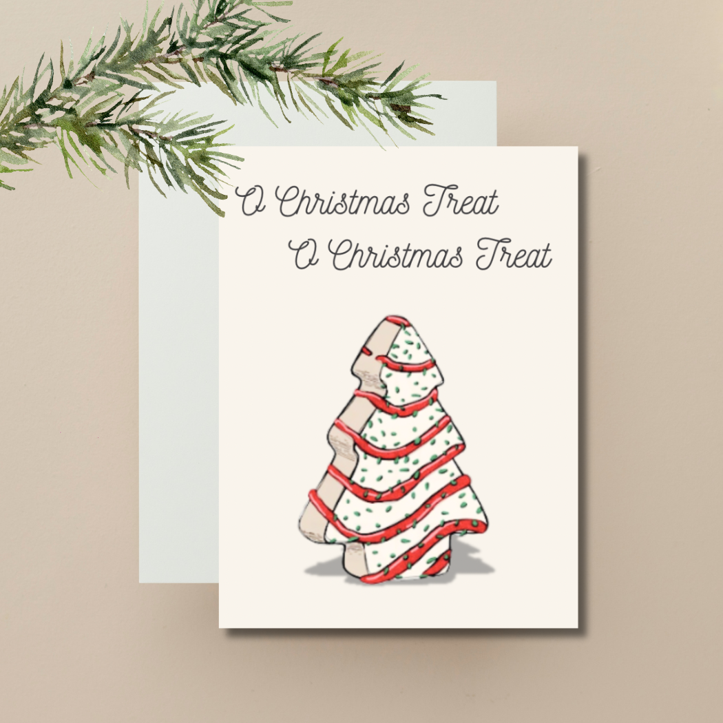 O Christmas Treat | Blank Card