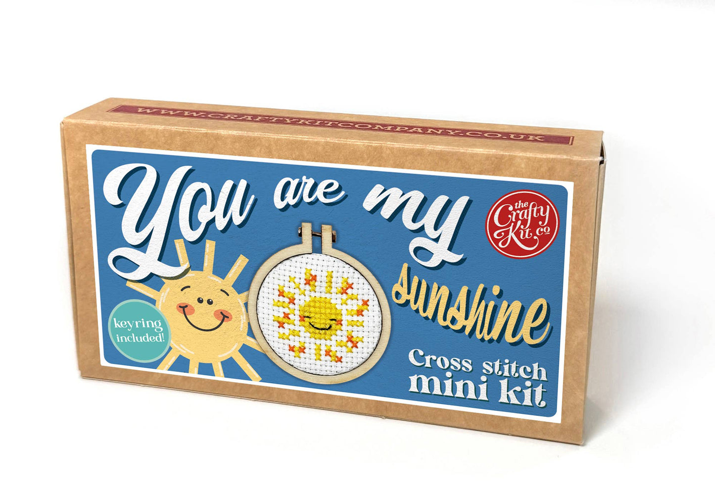 'You are my Sunshine' Mini Matchbox Cross Stitch Kit