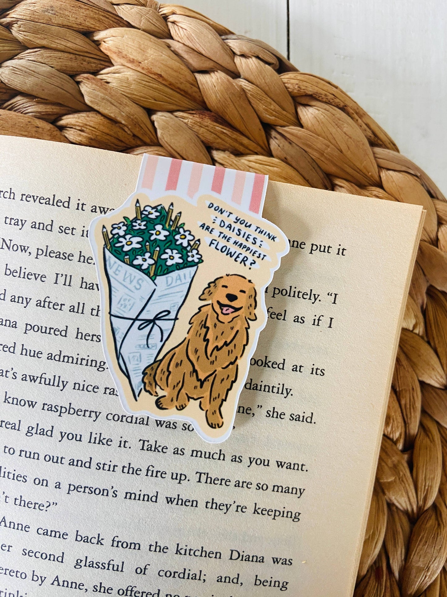 You've Got Mail | Golden Retriever Magnetic Bookmark