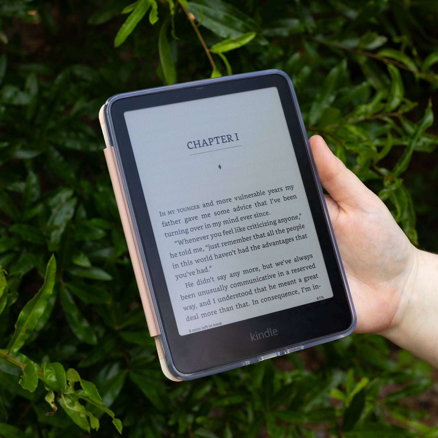 Latte Checker Clear Back Kindle Case: Kindle Paperwhite (12th Generation)