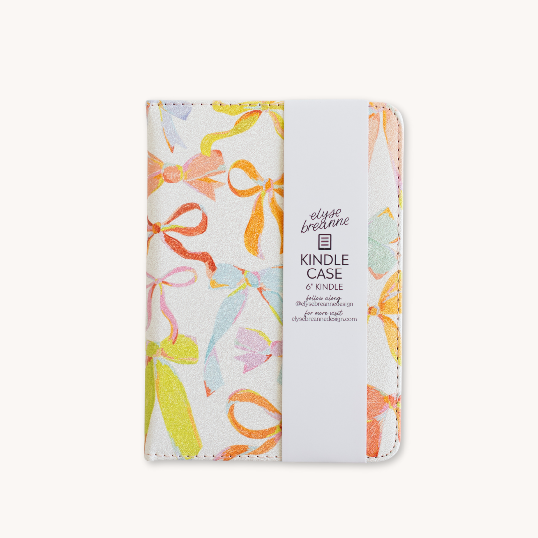 Rainbow Bows Kindle Case: Kindle Paperwhite (11th Generation)