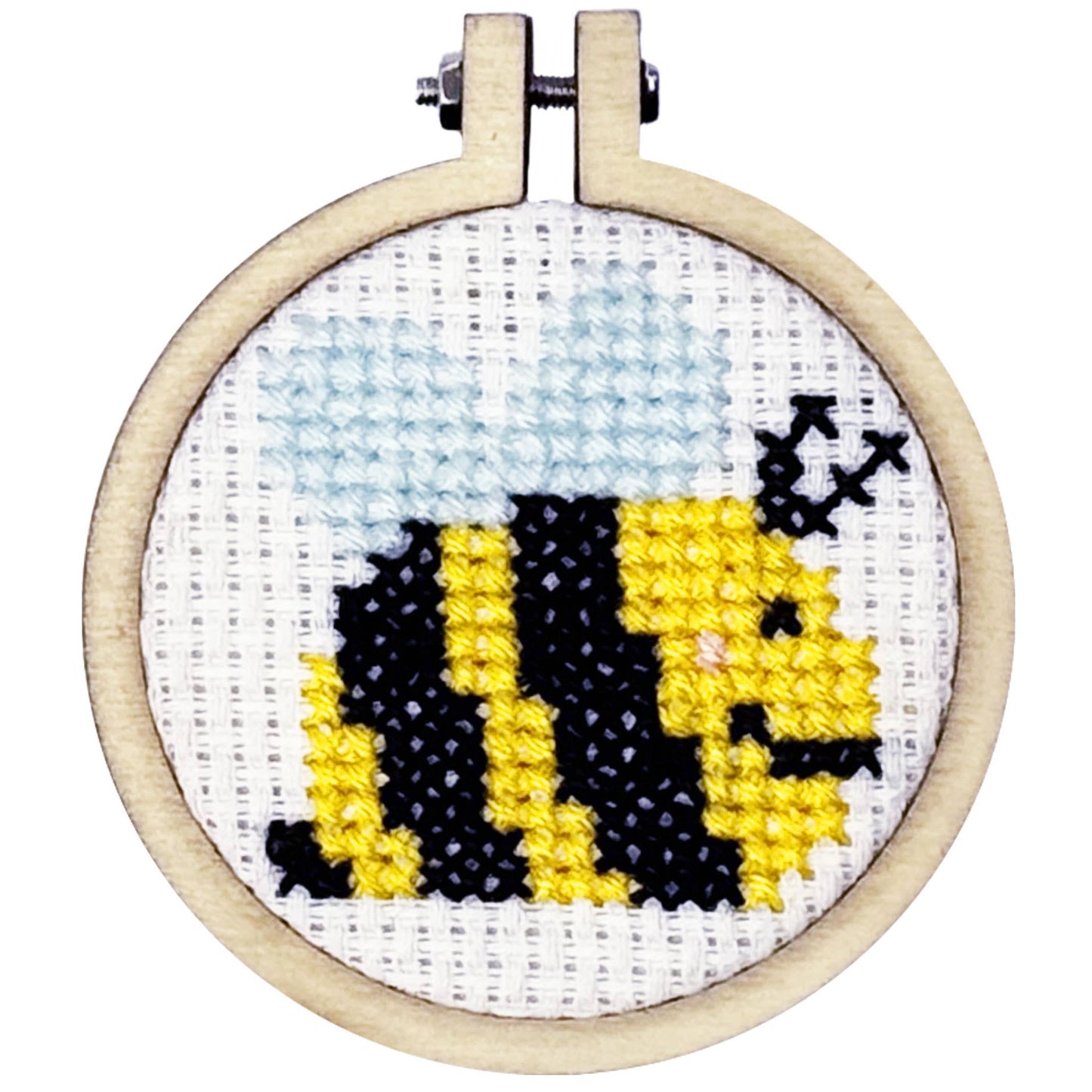'Bee Happy!' Mini Matchbox Cross Stitch Kit