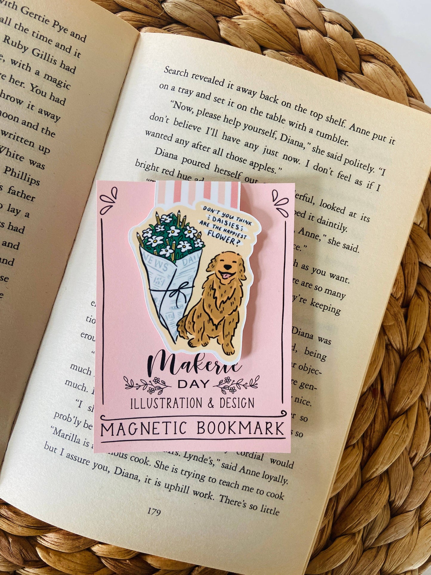 You've Got Mail | Golden Retriever Magnetic Bookmark