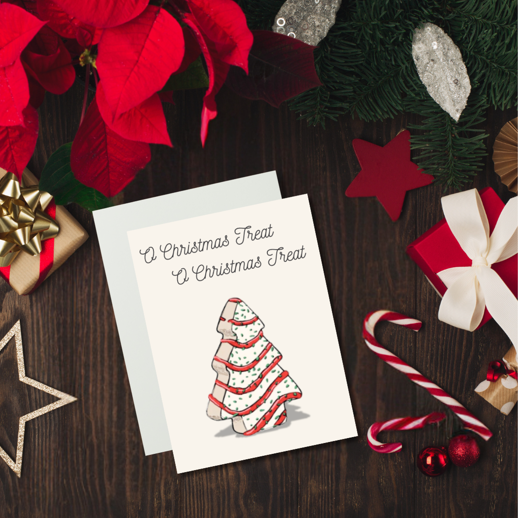 O Christmas Treat | Blank Card