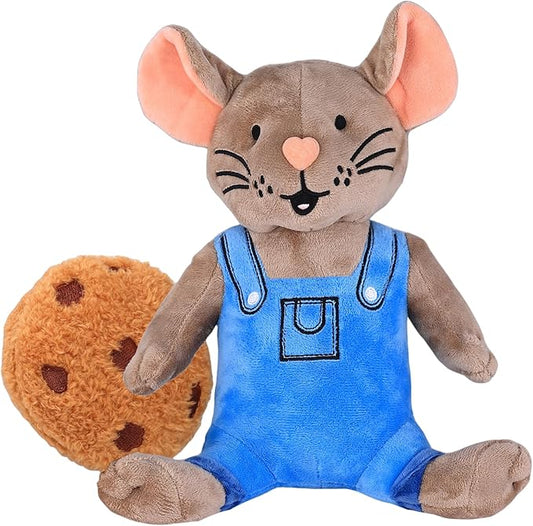 If You Give Mouse a Cookie Plush, 4" Cookie and Mouse Plush 2PCS