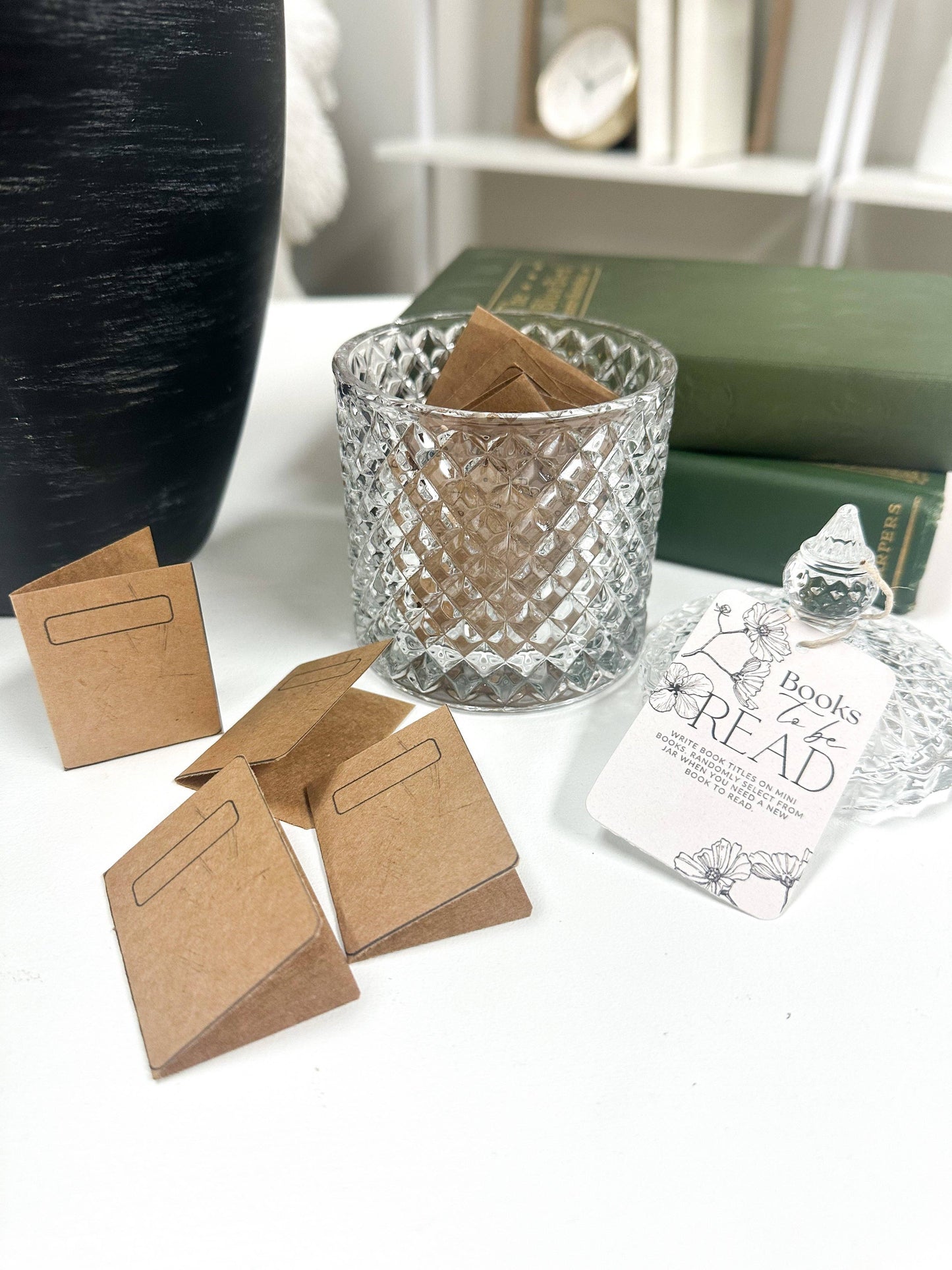 Books To Be Read Jar, Book Related Gift