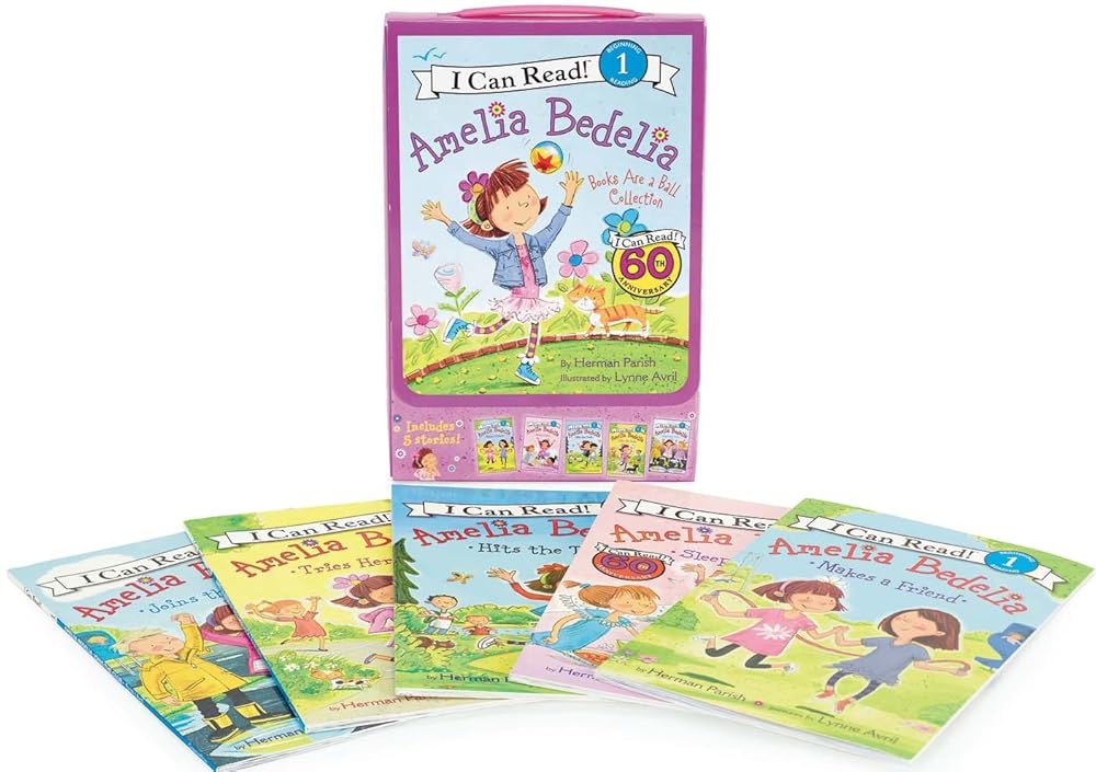 Amelia Bedelia I Can Read Box Set #2: Books Are a Ball: Five Level 1 Amelia Bedelia Stories in a Box Set (I Can Read Level 1) cover image