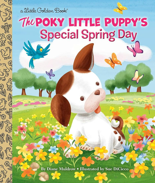 The Poky Little Puppy's Special Spring Day (Little Golden Book) cover image