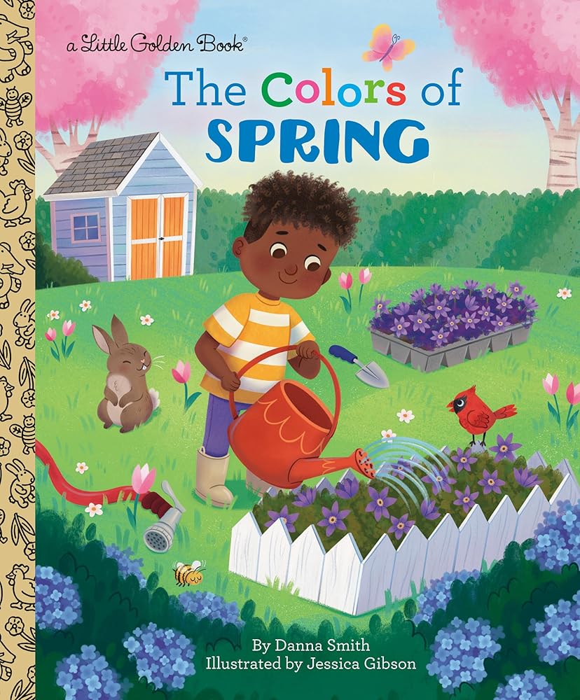 The Colors of Spring (Little Golden Book) cover image