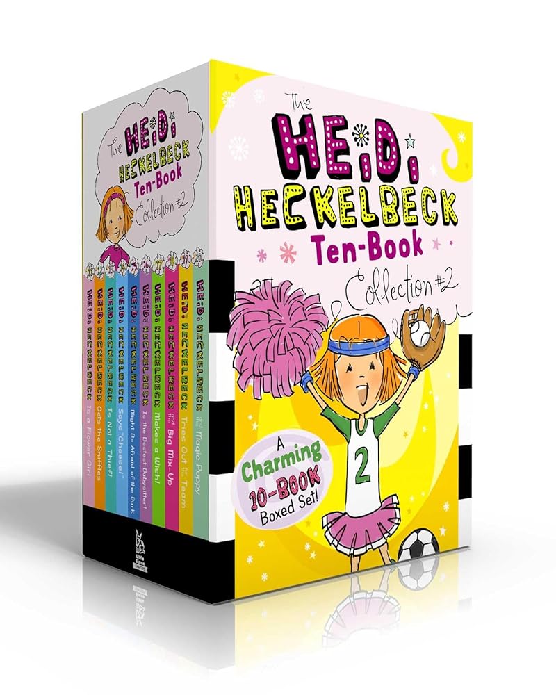 The Heidi Heckelbeck Ten-Book Collection #2 (Boxed Set): Heidi Heckelbeck Is a Flower Girl; Gets the Sniffles; Is Not a Thief!; Says "Cheese!"; Might ... Tries Out for the Team; and the Magic Puppy cover image