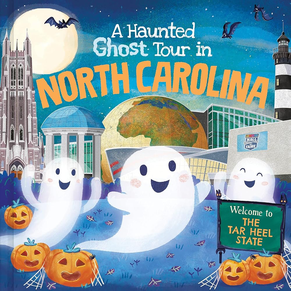 A Haunted Ghost Tour in North Carolina: A Not-So-Scary Halloween Adventure for Kids cover image
