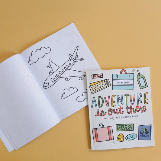 Adventure Is Out There Activity & Coloring Book