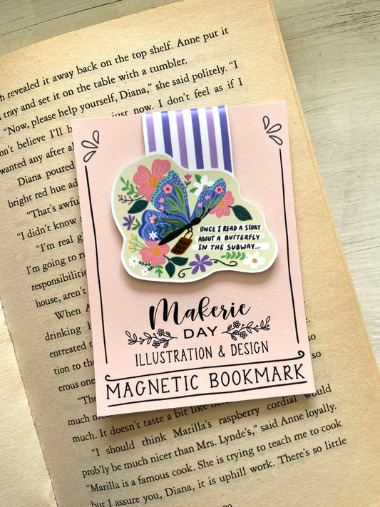 You've Got Mail Butterfly Bookmark