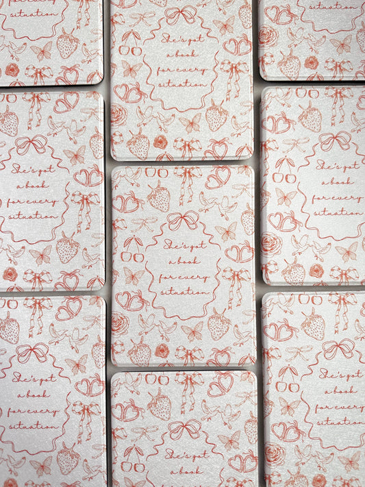 She's Got A Book For Every Situation - Kindle Case: Kindle Paperwhite 11th Generation (6.8")