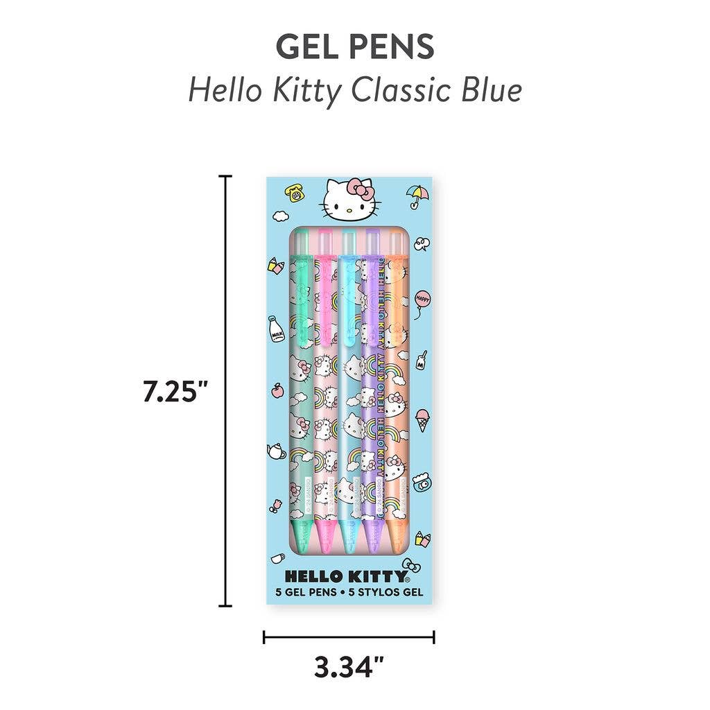 Hello Kitty Classic Blue Gel Pens