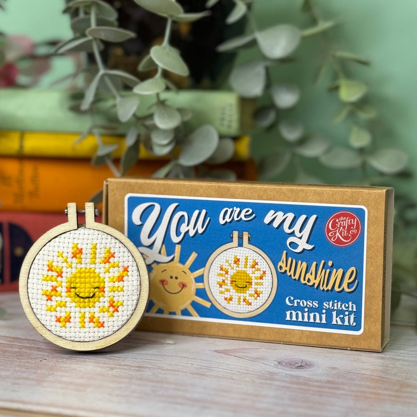 'You are my Sunshine' Mini Matchbox Cross Stitch Kit