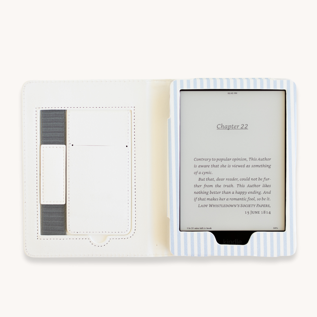 Blue Stripe Kindle Case Kindle Paperwhite (12th Generation)