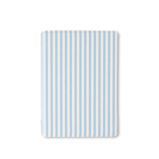 Blue Stripes Clear Back Kindle Case: Kindle Paperwhite (12th Generation)