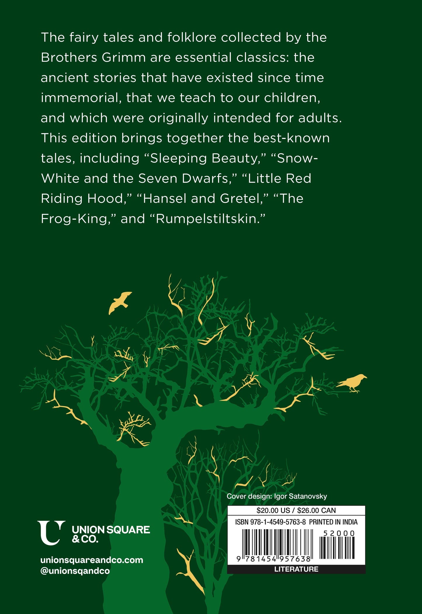 Grimm's Fairy Tales by Grimm Brothers