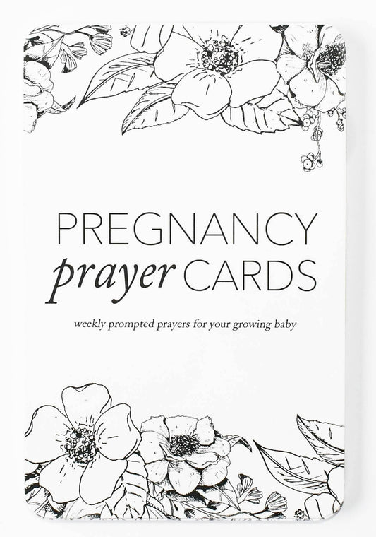 Pregnancy Prayer Cards | Expecting Mom Gift & Announcement